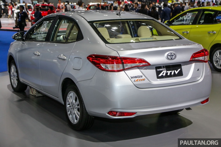 Bangkok 2018: Toyota Yaris Ativ – Vios generasi baharu dengan enjin 1.2L, hanya untuk pasaran Thai 796840