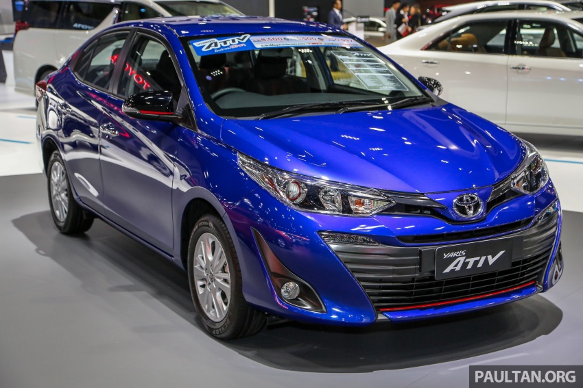 Bangkok 2018: Toyota Yaris Ativ – Vios generasi baharu dengan enjin 1.2L, hanya untuk pasaran Thai 796834