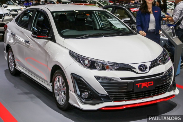 Bangkok 2018: Toyota Yaris Ativ TRD, Vios TRD kelak