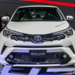 Bangkok 2018: Toyota C-HR with TRD, Modellista kits