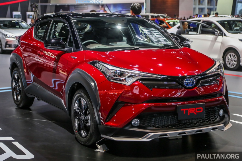 Bangkok 2018: Toyota C-HR with TRD, Modellista kits 796603