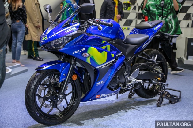 GALLERY: 2018 Yamaha YZF-R3 and R15 sports bikes