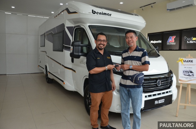 Benimar Mileo 282 – pelanggan pertama terima <em>motorhome</em> paling panjang dalam barisan model