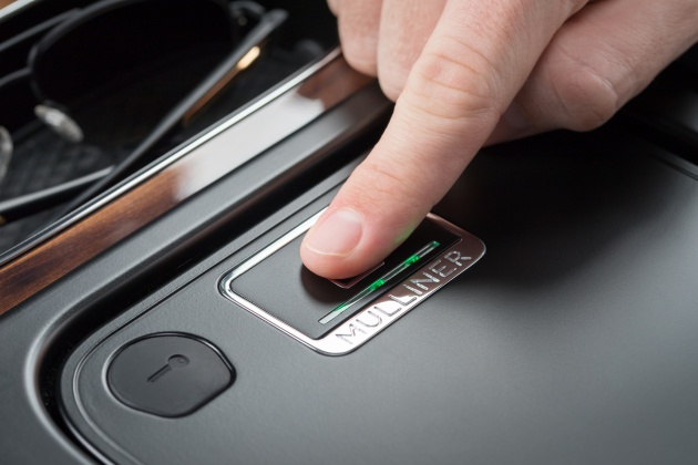Bentley Bentayga gains biometric security stowage