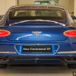 Bentley Continental GT First Edition previewed in Malaysia – limited units, priced at RM2.15 million