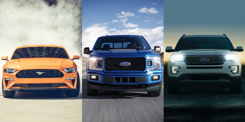 Ford Bronco, Mustang Shelby GT500 and small SUV teased; new 2019 Kuga and Explorer also confirmed Image #791967