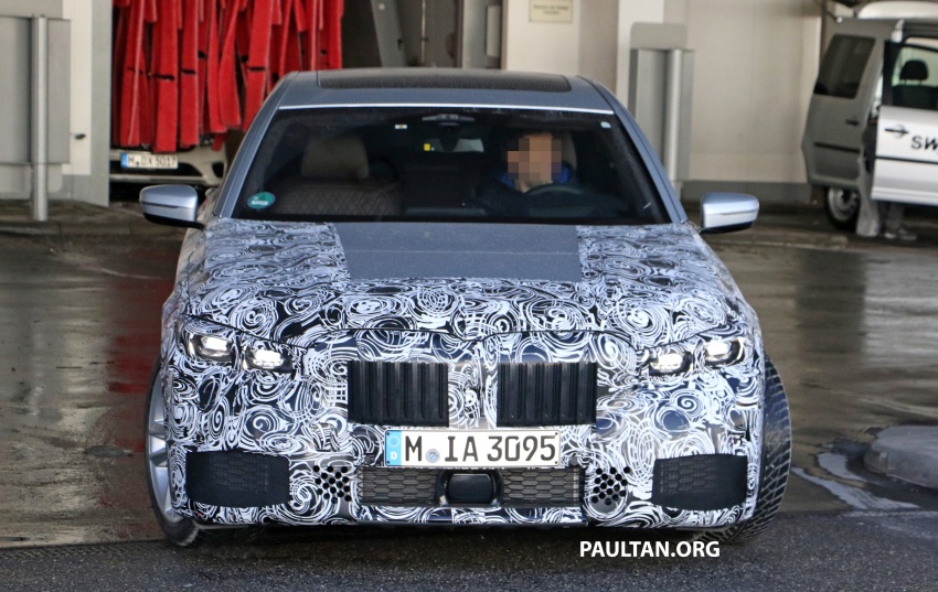 SPYSHOTS: G11/G12 BMW 7 Series LCI – interior seen 789335