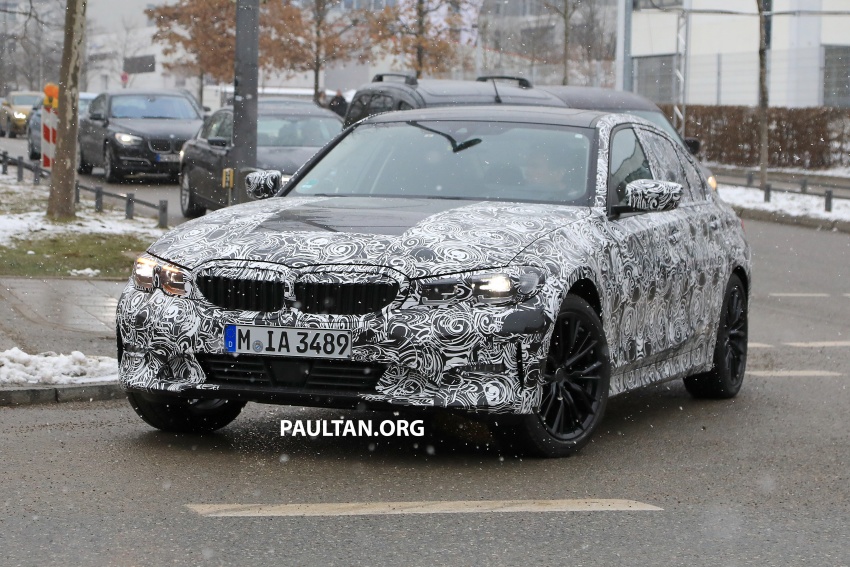 SPYSHOTS: G20 BMW 3 Series spotted in two styles 793523