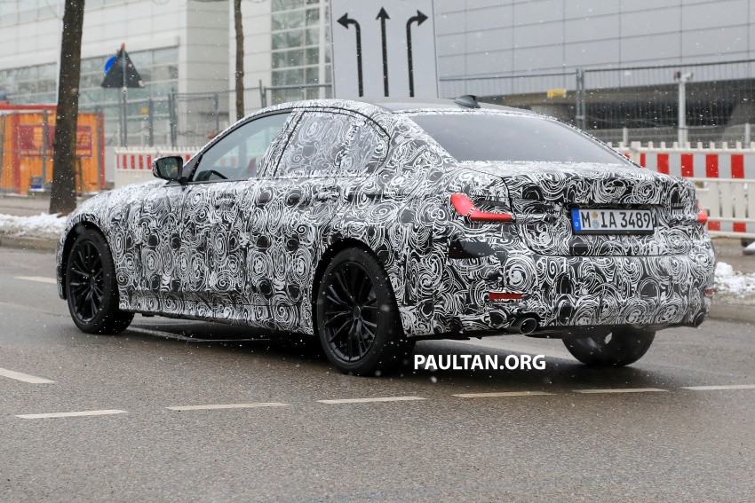 SPYSHOTS: G20 BMW 3 Series spotted in two styles 793529