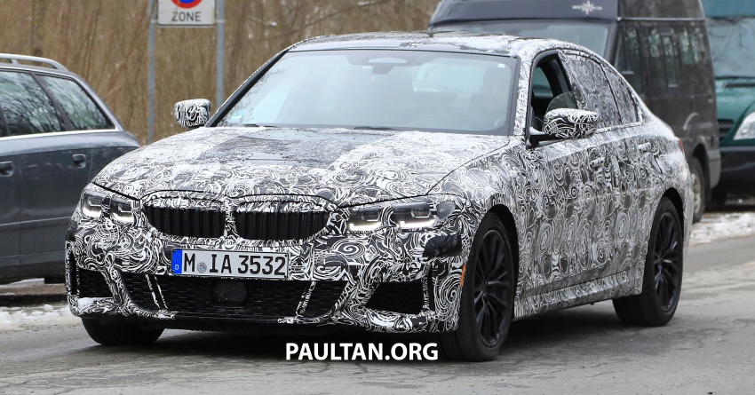 SPYSHOTS: G20 BMW 3 Series spotted in two styles 793511