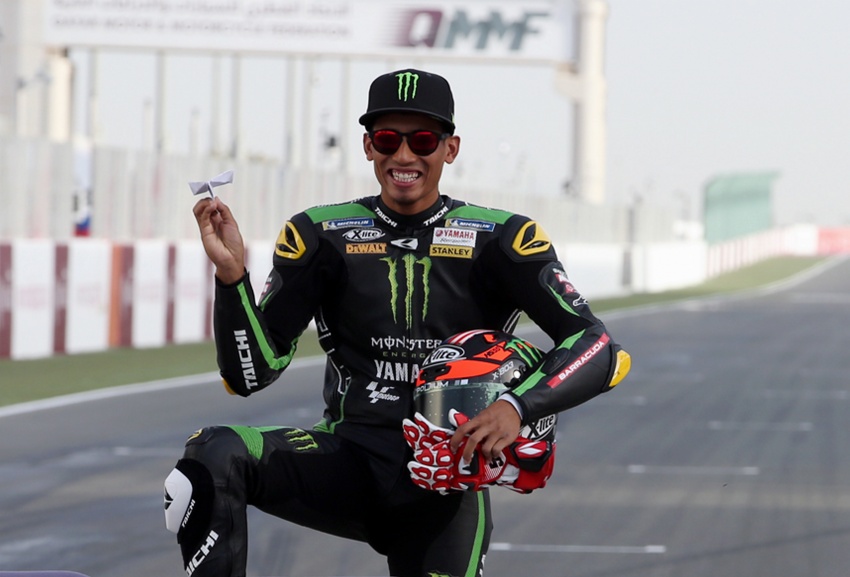 Hafizh Syahrin raih dua mata pertama di MotoGP Qatar 791900