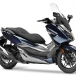 Honda Forza 300 diperbaharui di Eropah – lebih sporty, banyak kelengkapan termasuk kawalan cengkaman