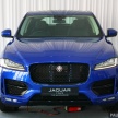 Jaguar F-Pace 2.0L Ingenium now available in Malaysia – 250 PS/365 Nm, three variants, priced from RM426k
