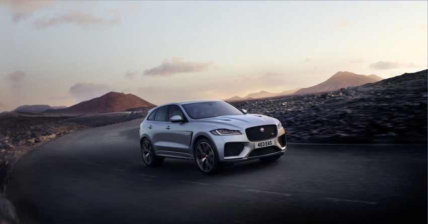 Jaguar F-Pace SVR revealed with 550 PS and 680 Nm 798160