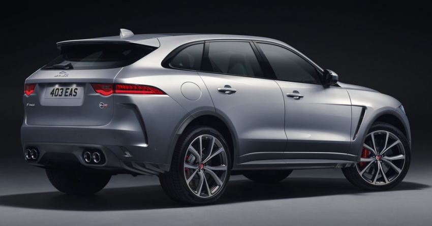 Jaguar F-Pace SVR revealed with 550 PS and 680 Nm 798091