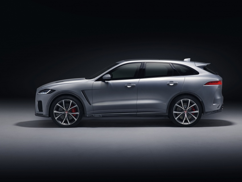 Jaguar F-Pace SVR revealed with 550 PS and 680 Nm 798092