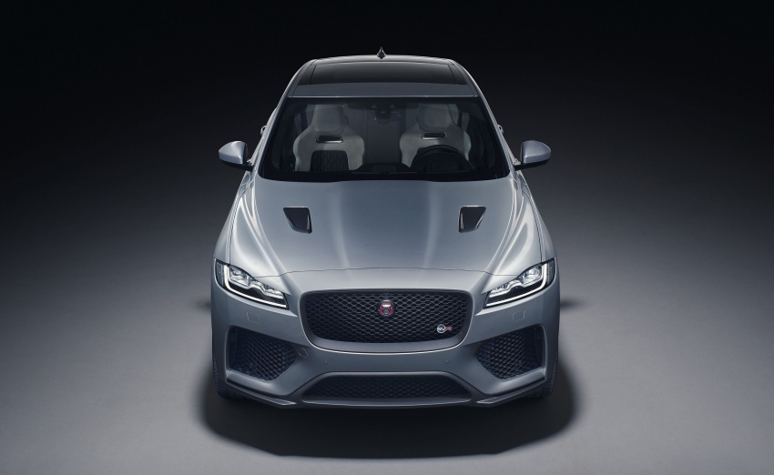 Jaguar F-Pace SVR revealed with 550 PS and 680 Nm 798095