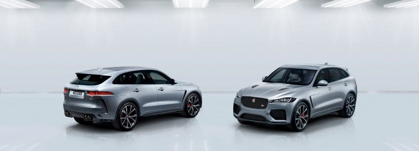 Jaguar F-Pace SVR revealed with 550 PS and 680 Nm 798097