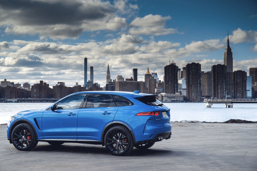 Jaguar F-Pace SVR revealed with 550 PS and 680 Nm 798112