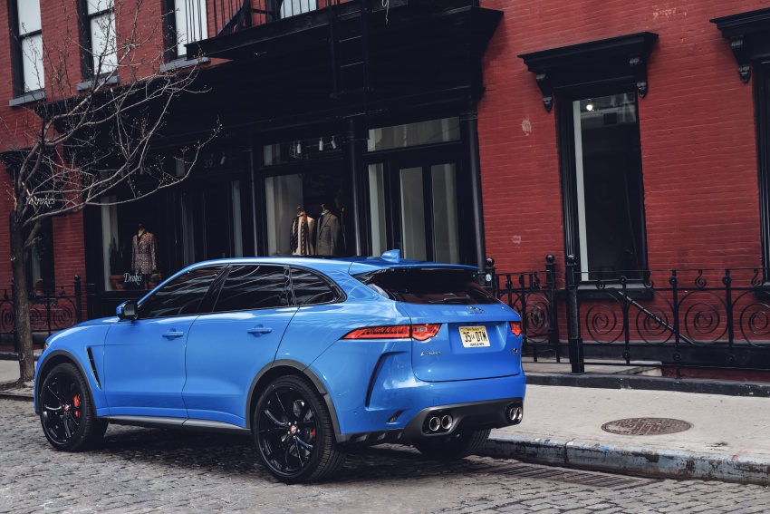 Jaguar F-Pace SVR revealed with 550 PS and 680 Nm 798115