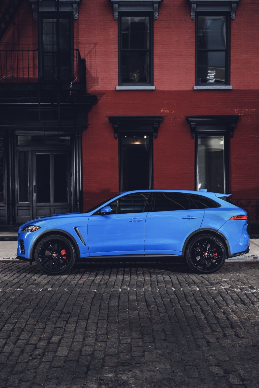 Jaguar F-Pace SVR revealed with 550 PS and 680 Nm 798119
