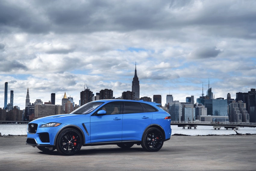 Jaguar F-Pace SVR revealed with 550 PS and 680 Nm 798120