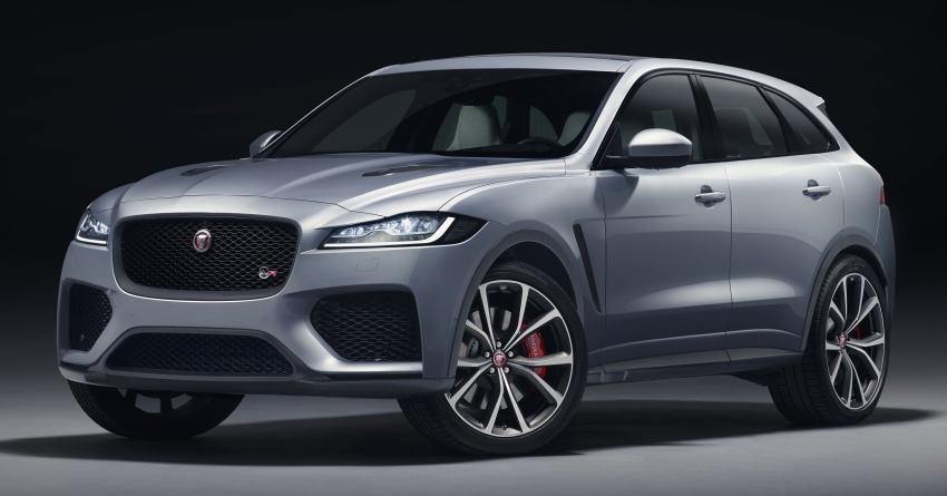 Jaguar F-Pace SVR revealed with 550 PS and 680 Nm 798090