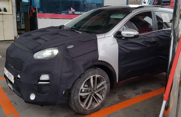SPYSHOT: Kia Sportage facelift dijumpai di Korea