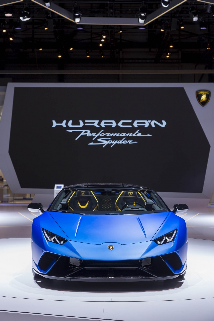 Lamborghini Huracan Performante Spyder revealed 787510
