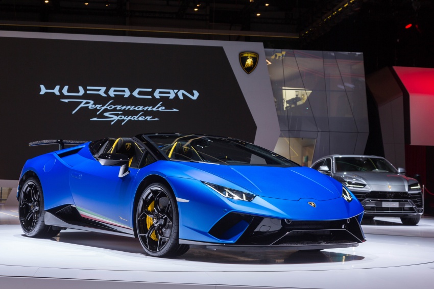 Lamborghini Huracan Performante Spyder revealed 787535