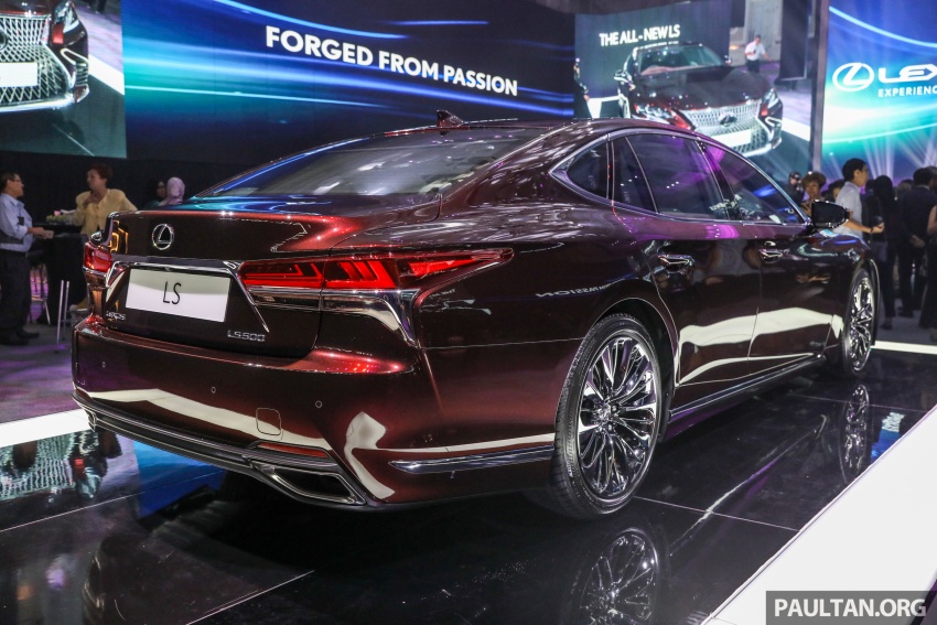 Lexus LS 2018 kini dilancarkan di Malaysia – 3.5L V6, 415 hp/600 Nm; harga mula dari RM800k-RM1.46 juta 790892