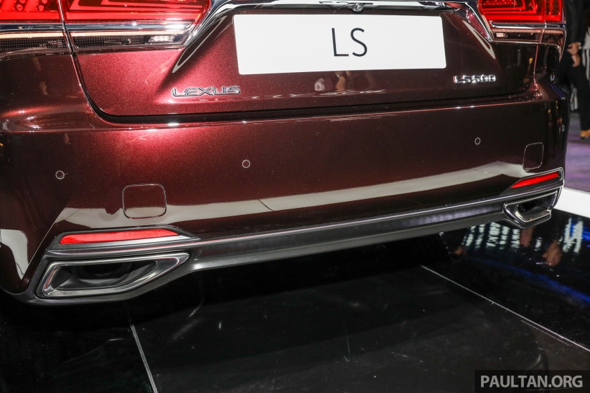 Lexus LS 2018 kini dilancarkan di Malaysia – 3.5L V6, 415 hp/600 Nm; harga mula dari RM800k-RM1.46 juta 791161
