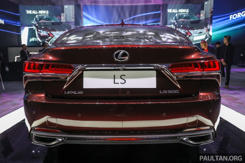 Lexus LS 2018 kini dilancarkan di Malaysia – 3.5L V6, 415 hp/600 Nm; harga mula dari RM800k-RM1.46 juta 791136