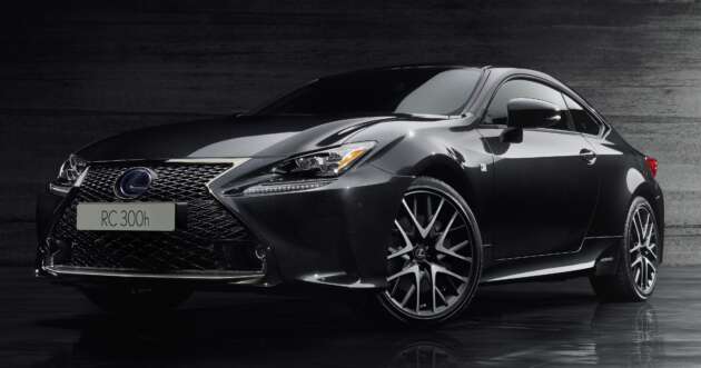 Lexus RC 300h F Sport Black Edition sedia ke Geneva