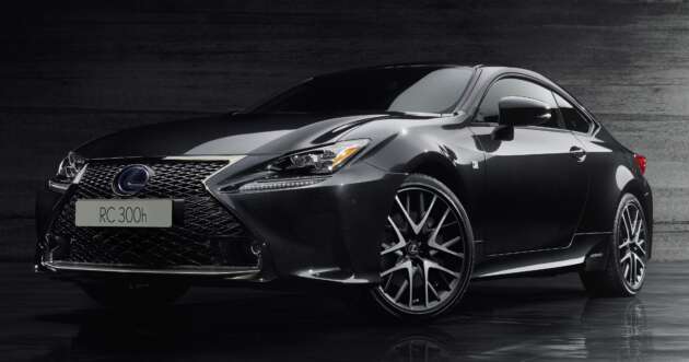 Lexus RC 300h F Sport Black Edition for Geneva show