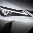 Lexus UX crossover kompak baru yang terletak bawah NX, pilihan dua enjin; 2.0 NA 168 hp atau hibrid 176 hp