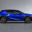 Lexus UX crossover kompak baru yang terletak bawah NX, pilihan dua enjin; 2.0 NA 168 hp atau hibrid 176 hp