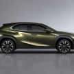Lexus UX crossover kompak baru yang terletak bawah NX, pilihan dua enjin; 2.0 NA 168 hp atau hibrid 176 hp