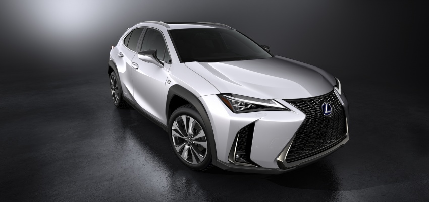 2019 Lexus UX SUV – slots under NX, 2.0 NA, hybrid 787149