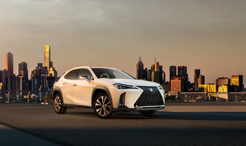 2019 Lexus UX SUV – slots under NX, 2.0 NA, hybrid 787135