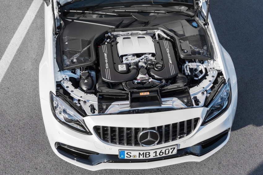 Mercedes-AMG C63 facelift kini dengan kotak gear 9G 799290