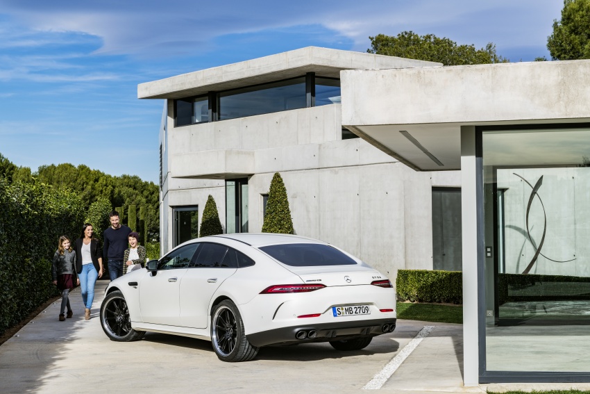 Mercedes-AMG GT Coupe 4-pintu didedahkan – tampil pilihan enjin 4.0L V8 twin turbo, 630 hp/900 Nm 787563