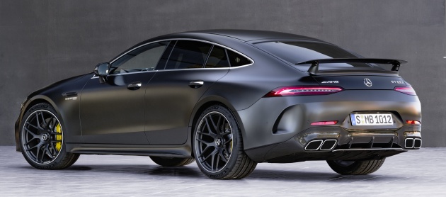 Mercedes-AMG GT Coupe 4-pintu didedahkan – tampil pilihan enjin 4.0L V8 twin turbo, 630 hp/900 Nm