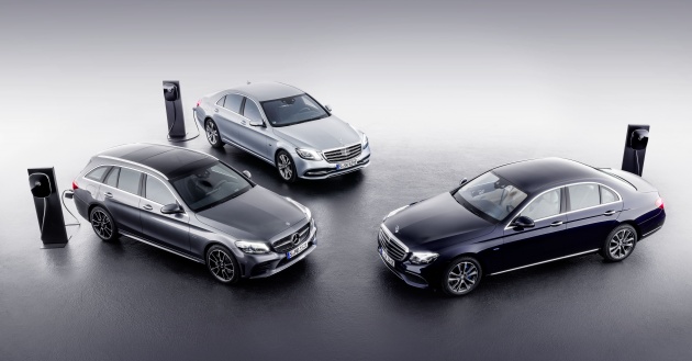 Mercedes-Benz to reveal pre-production E-Class and C-Class diesel plug-in hybrids at Geneva Motor Show