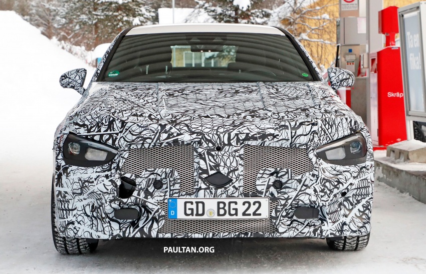 SPYSHOTS: Next Mercedes-Benz CLA spotted again 788650