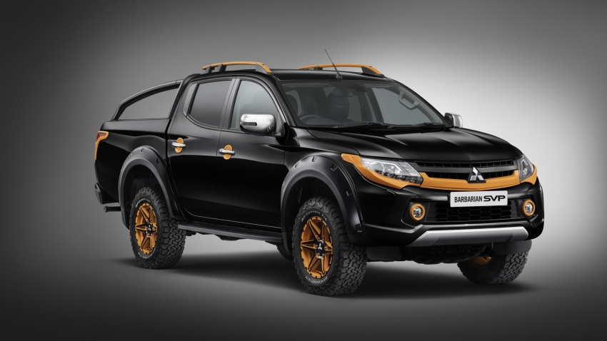 Mitsubishi Triton Barbarian SVP II untuk pasaran UK – model edisi terhad, hanya 250-unit, bermula RM164k 794043