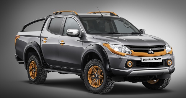 Mitsubishi Triton Barbarian SVP II for UK – 250-unit run