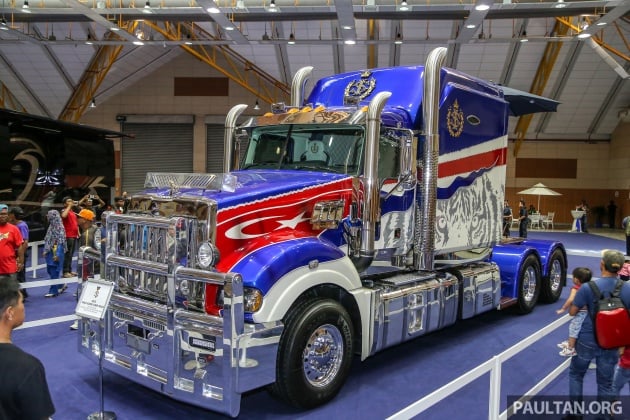 GALERI: Trak Mack Super-Liner custom Kesultanan Johor dipamerkan di Malaysia Bike Week (MBW) 2018