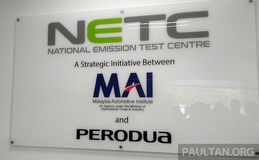 The first National Emission Test Centre (NETC) opens in Rawang – funded by Perodua, managed by MAI 794187