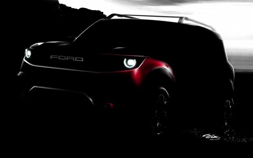Ford Bronco, Mustang Shelby GT500 and small SUV teased; new 2019 Kuga and Explorer also confirmed Image #791971